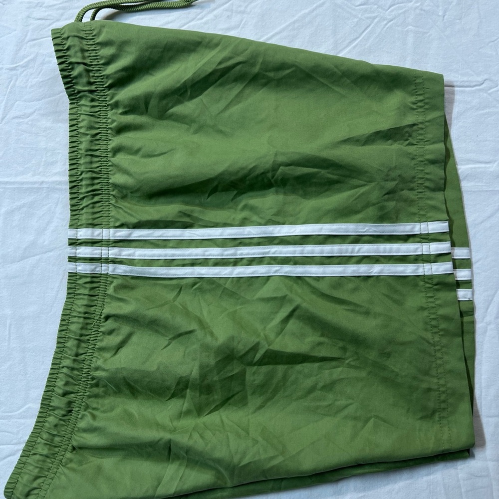 Adidas Athletic Shorts Mens XL Green Training Gym Shorts - Picture 3 of 5